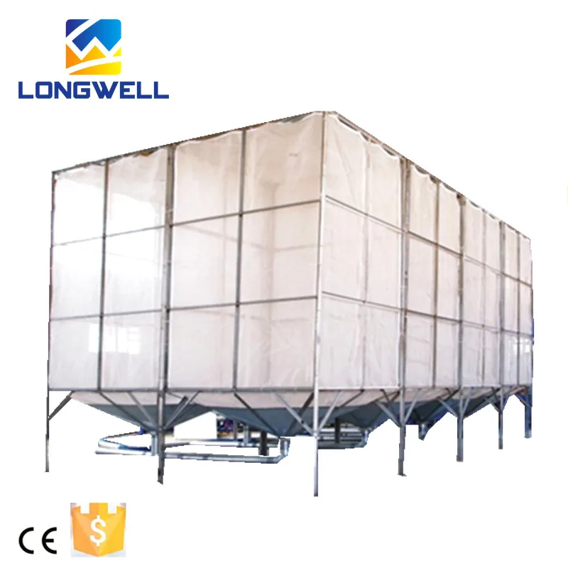 Longwell Styrofoam Silos EPS Machine Spare Parts Foam Beads Silo