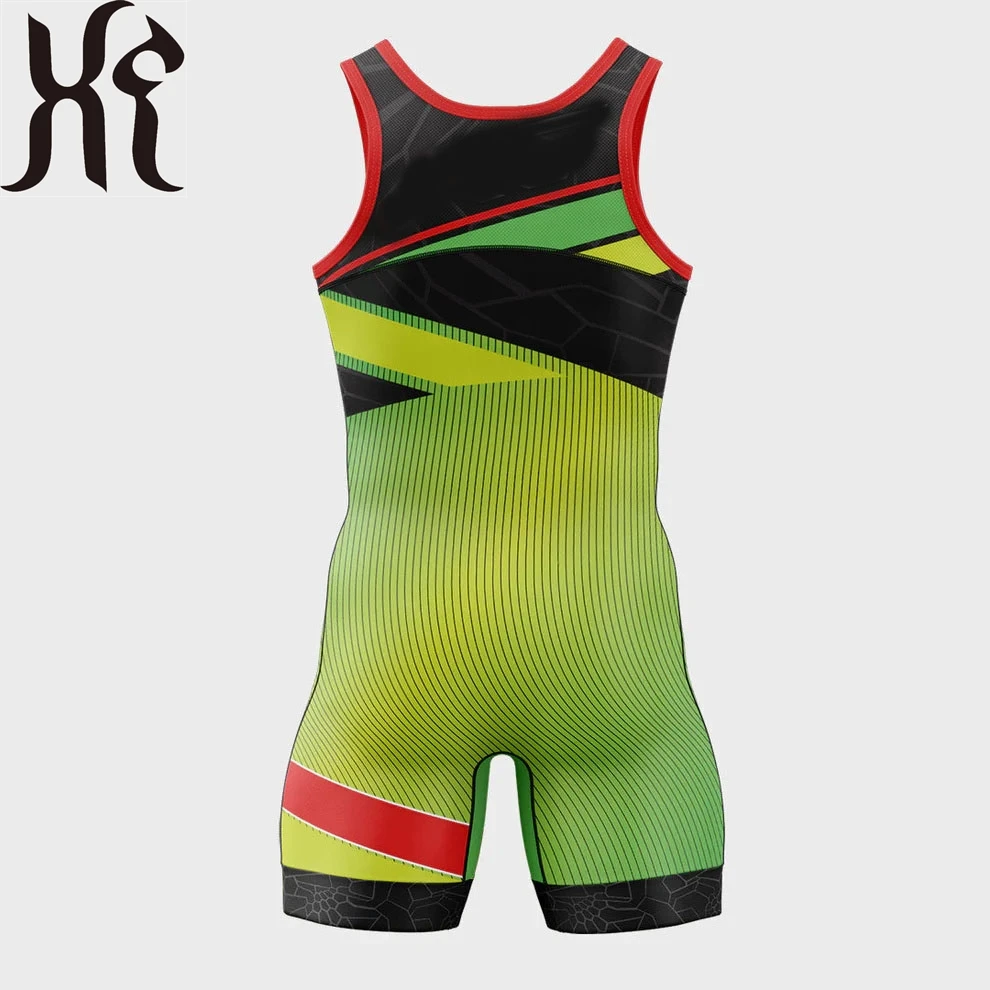 Custom Sublimation Printing Bodysuit Jumpsuits One-piece Hot Plus Size Women Man Boys Sexy Wrestling Wear