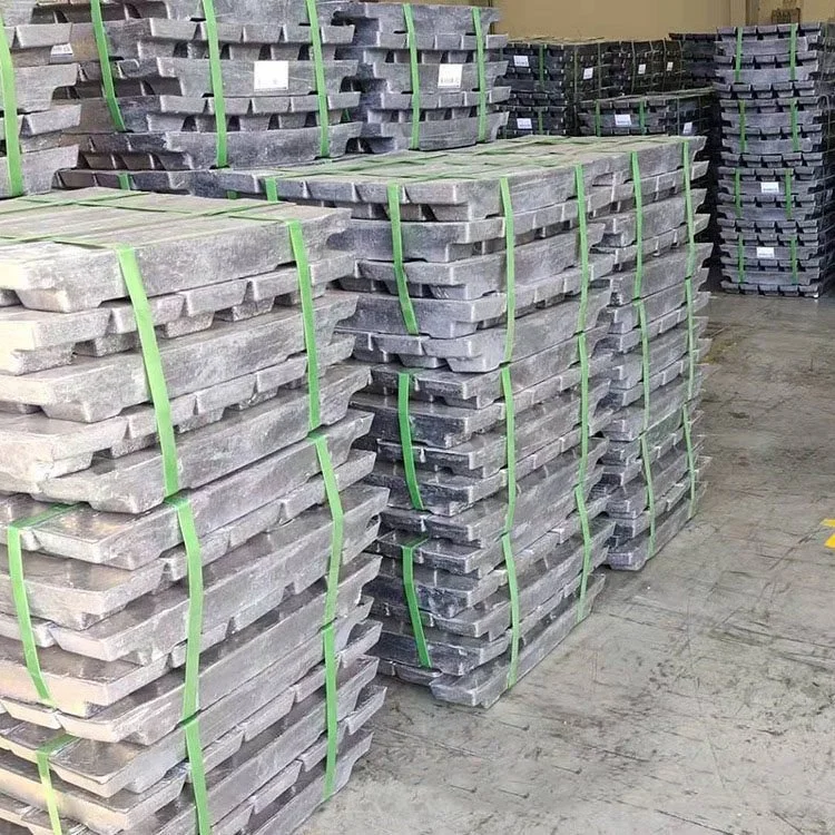 Wholesale High Quality Lead Ingots 2.5 Antimony 97.5 Lead Factory