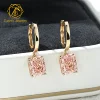 Diamante radiante rosa