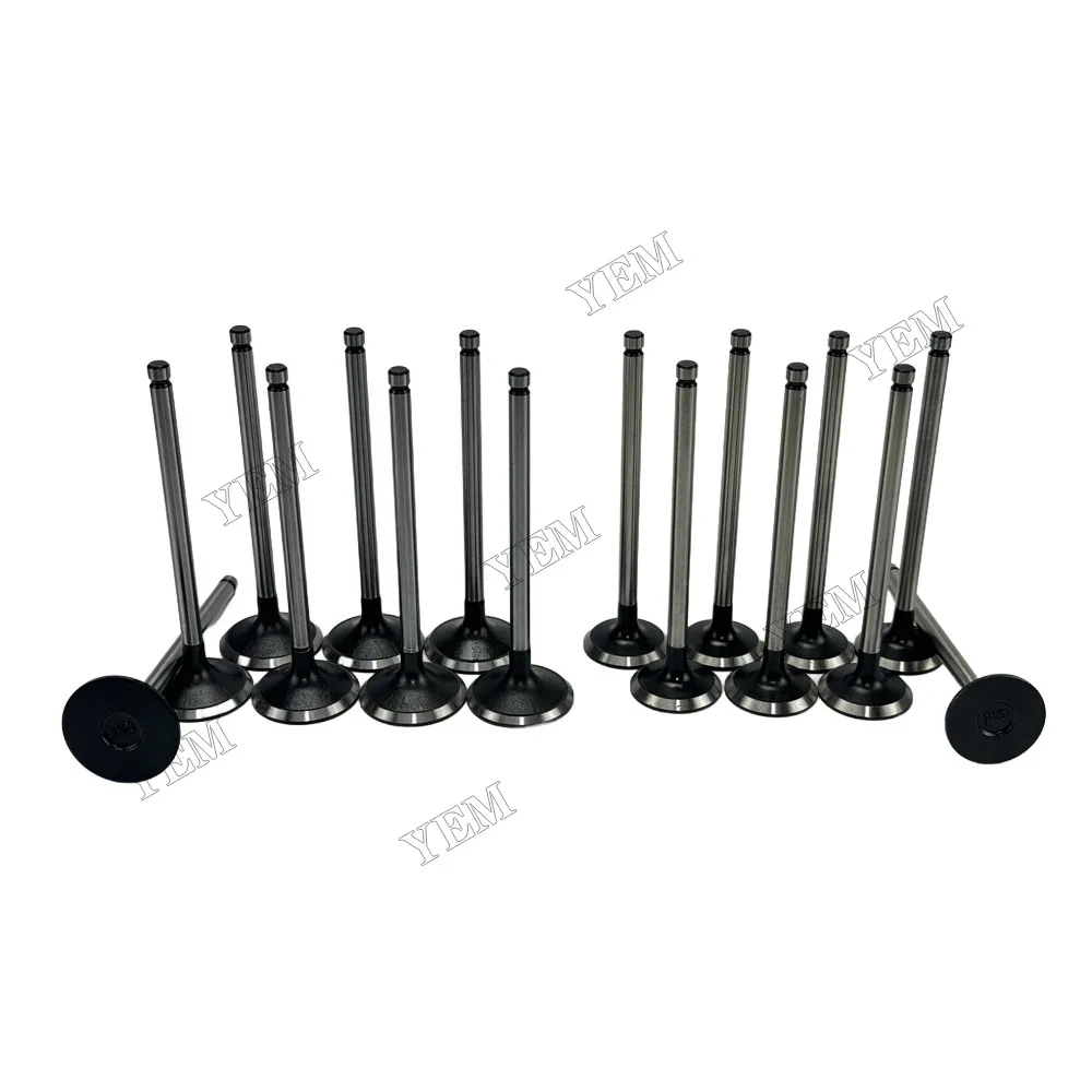 Intake and Exhaust Valve Fit for Toyota 1KD Engine 3