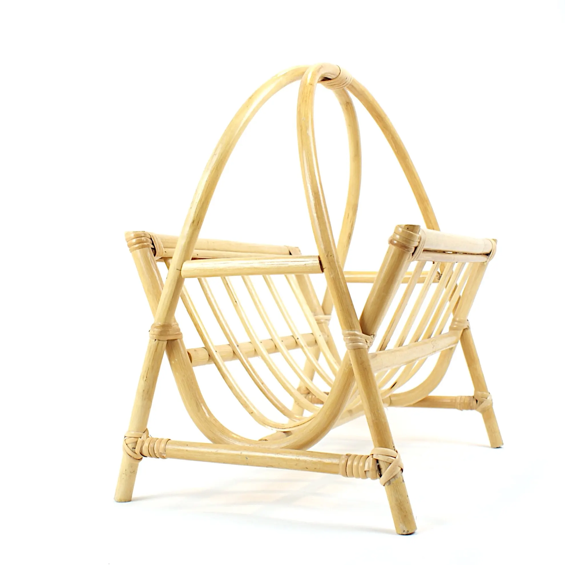 Высококачественный домашний декор, вьетнамская круглая ротанговая стойка для магазинов, держатель для магазинов из ротанга