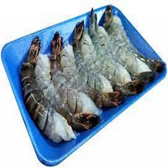 Frozen Fresh Shrimp Seafood Black Tiger Prawn Oem Box Style Packaging