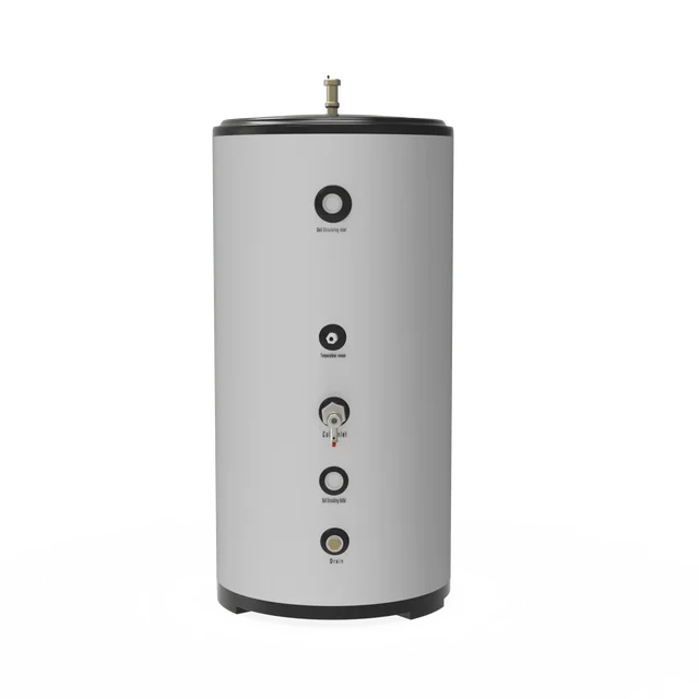 300L Electric & Gas Buffer Water Tank Hot Solar RV Household Air Source Heat Pump for Hotels & Residential Outdoor Applications