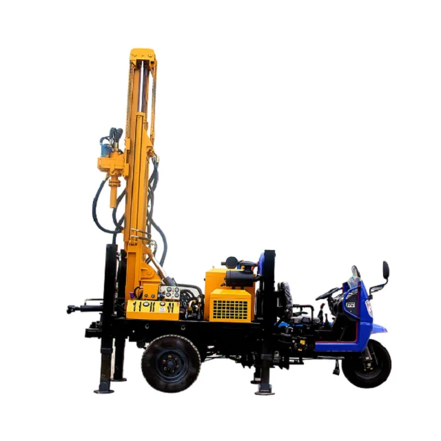 Drilling Depth 200 Meter Rotary Core Bore Water Well Drilling Rig