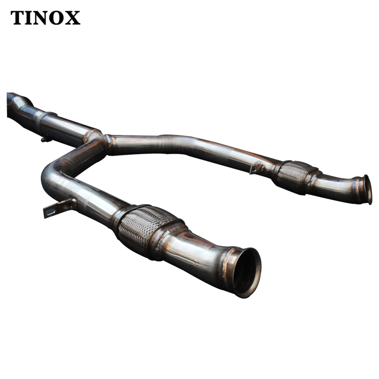 Valvetronic Catback Exhaust Systems For Mercedes Benz C43 Amg Stainless