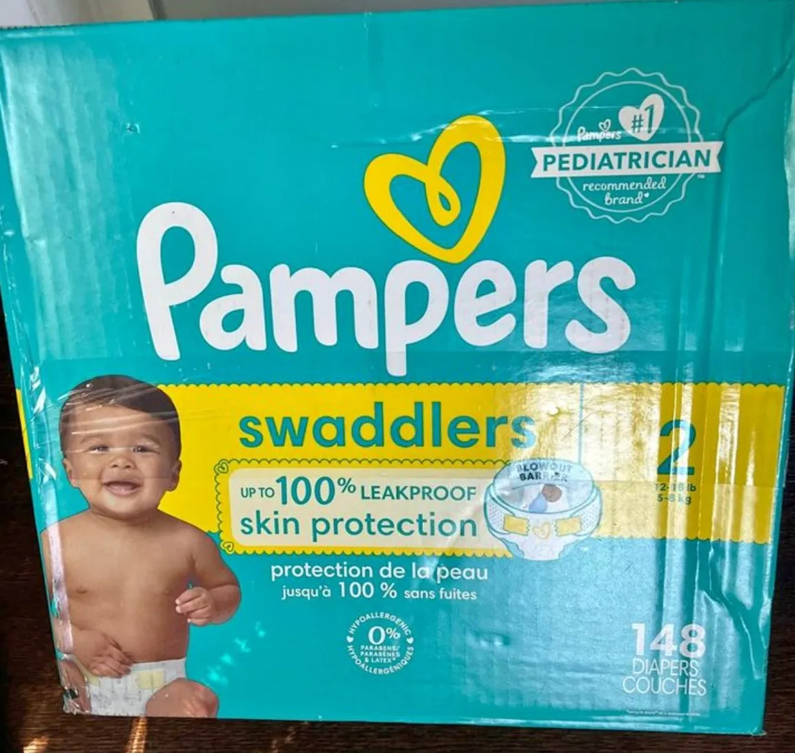 Biggest Supplier Of Diapers Size 2/newborn 148 Counts - Pampers ...