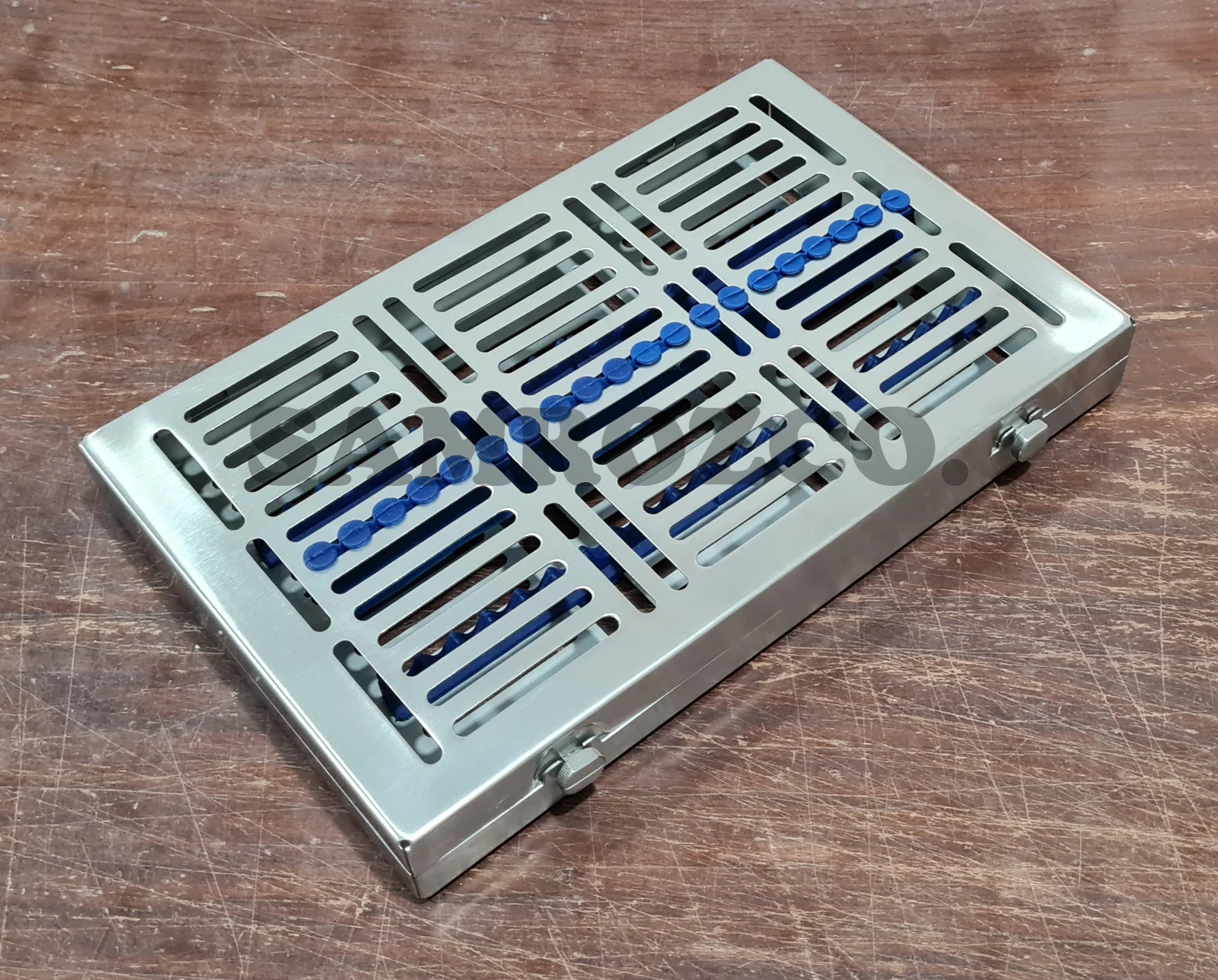 thumbnail image 2 of 12-Pack Stainless Steel Sterilization Trays/Cassettes For Dental Instruments – ODM 2 of 5
