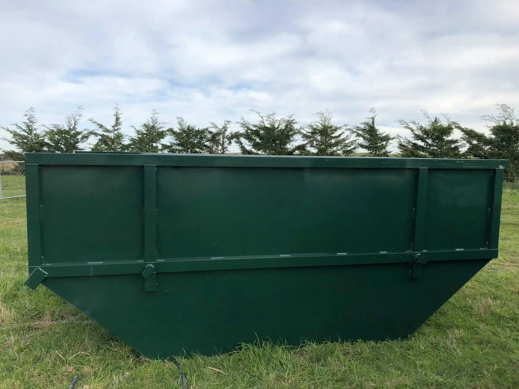 6 Cubic Meters Garbage Skip Dumpster Outdoor Stackable Scrap Metal Skip ...