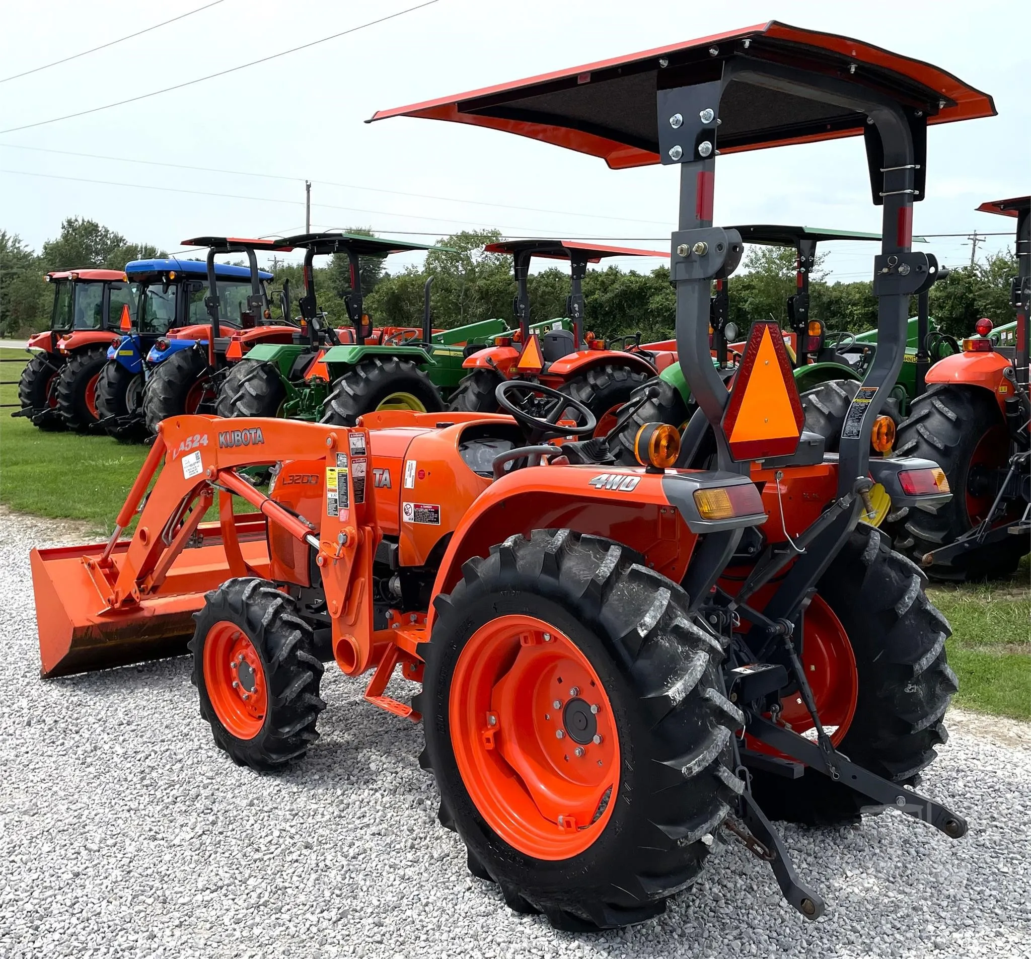 Mini Kubota Tractors L3800 38hp Wx4 Wheel Used Tractor Kubota L3800 ...