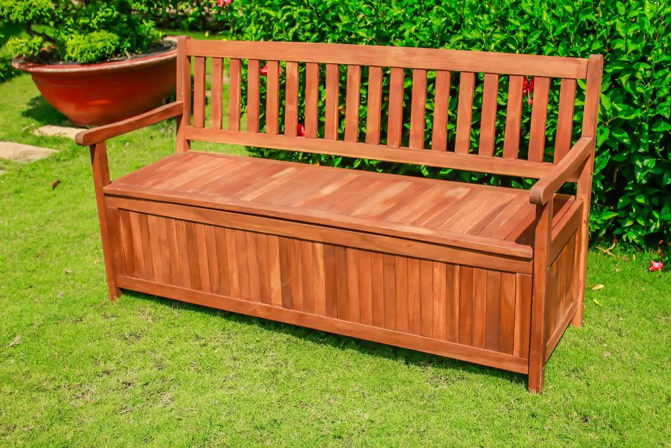 Hot Deal 2023 Teak Wood Bench 2 Chairs And Table Set Outdoor Chair