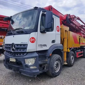 62M Benz Chassis Used Boom Concrete Pump Truck Concrete Pump Price