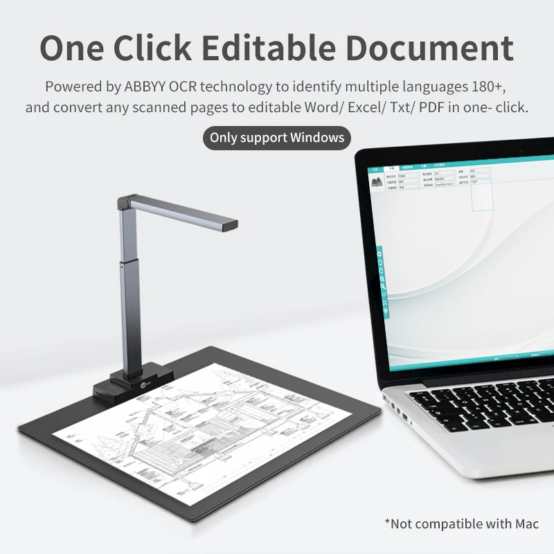 18MP A2 Large Paper Documents Scanner for Large Pictures