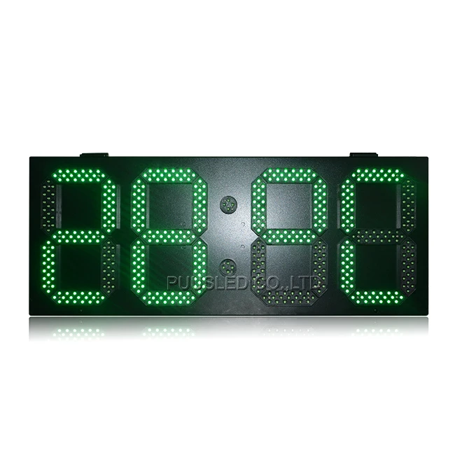 Outdoor Led Time Zone Clock Led Digital Clock Display Led Digital Wall Clock