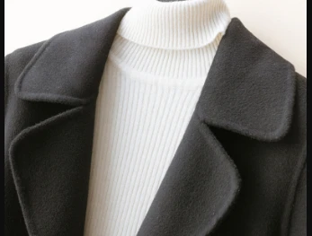2025 New Double-sided Cloth Coat Of Cultivate One