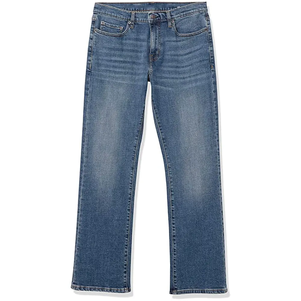 Men Straightfit Stretch Bootcut Jeans Top Selling Men Wear Jeans