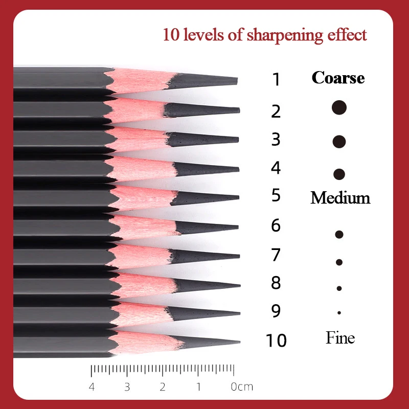 Tenwin 8029 элегантная стоячая ручка Регулируемая художественная точилка для карандашей простой в использовании школьные офисные канцелярские