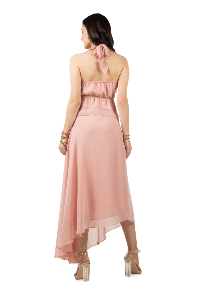 Women Irregular Suspender Tops Skirt Sets