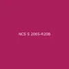 สีม่วงแดง [2065-R20B NCS]