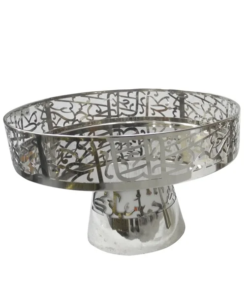 Rectangle Metal Cake Stand with Elegant Wire Design for Hotel & Bakery Cup Cake Serving Wholesale with OPP Bag Packaging