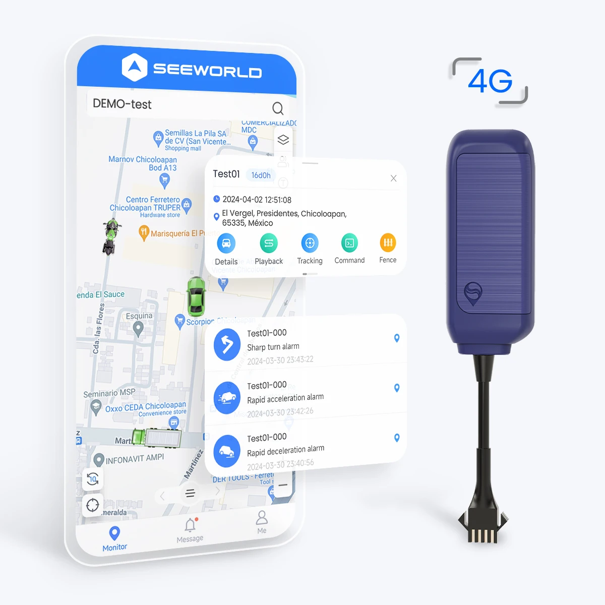 Webfleet Solution 4G Gps Detector Tracker Safety Tracking Devices for Stolen Trailer Vehicles Car in Store