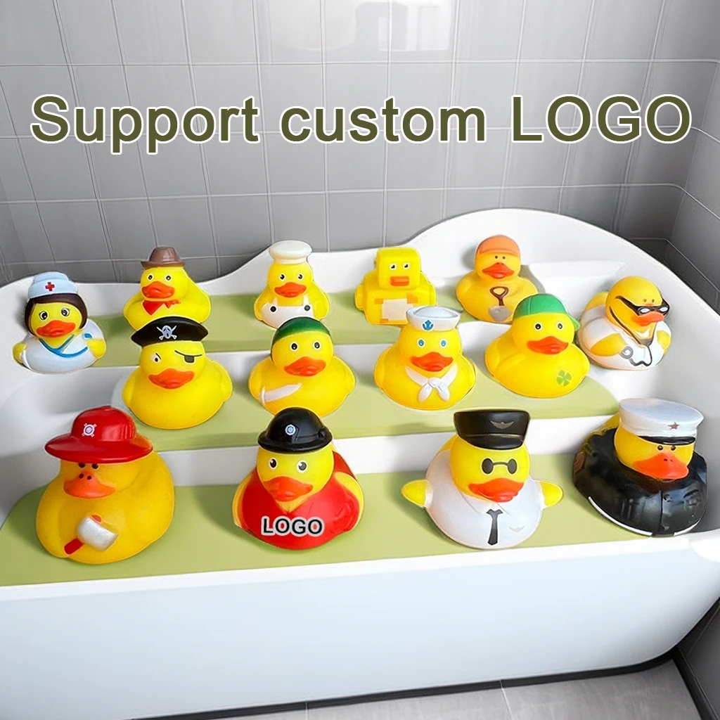 Custom Logo Rubber Duck Cheap Giveaway Mini Gifts 3 Inch Rubber Ducks