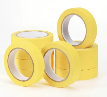 Pack of 6 Rolls ,1inch Width Masking Grade Tape for School,paint and DIY