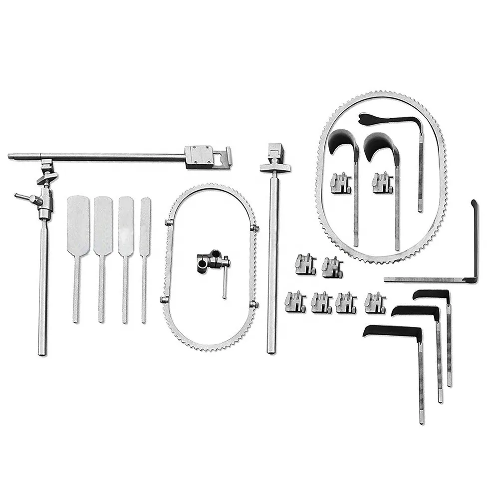 Table Mounted Bookwalter Retractor Set Complete & New Surgery BOOKWALTER Retractor Kit Stainless Steel Book Walter Retractor