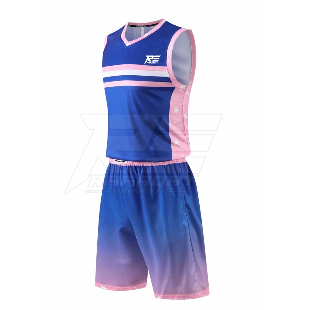 New 2023 Unique Sublimated Custom Basketball Jerseys Design Cheap