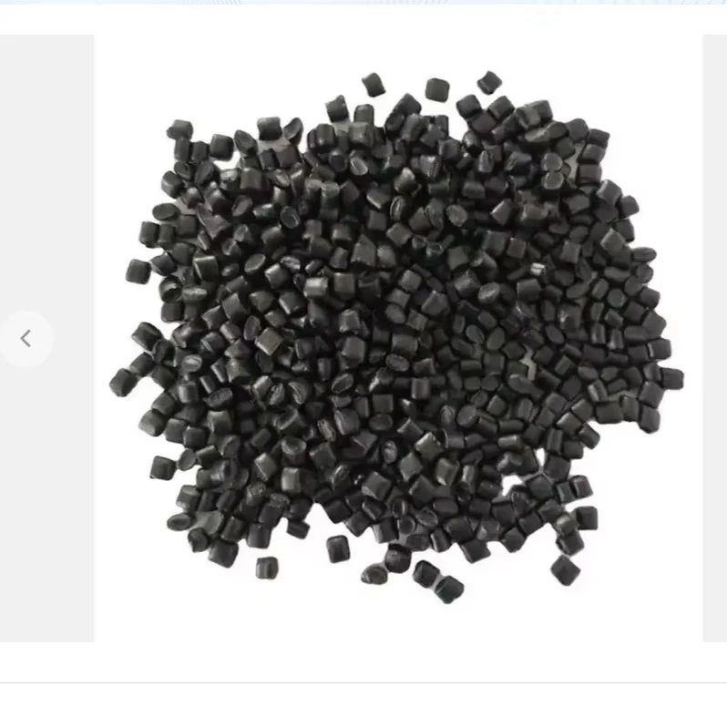 HDPE первичного сырья PE100 черного цвета переработанные гранулы формовочный порошок для пленки и упаковки-Номер модели LDPE