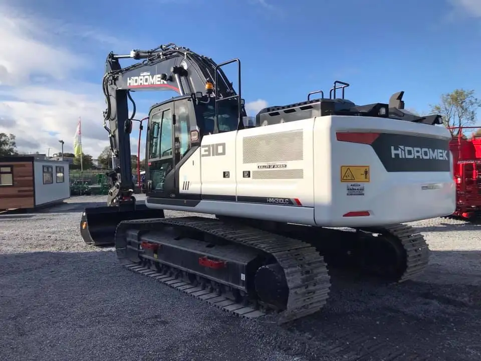 Hidromek 310 LC Excavator 264 HP Engine 1.6 m Bucket Capacity Hydraulic Pump Bearing
