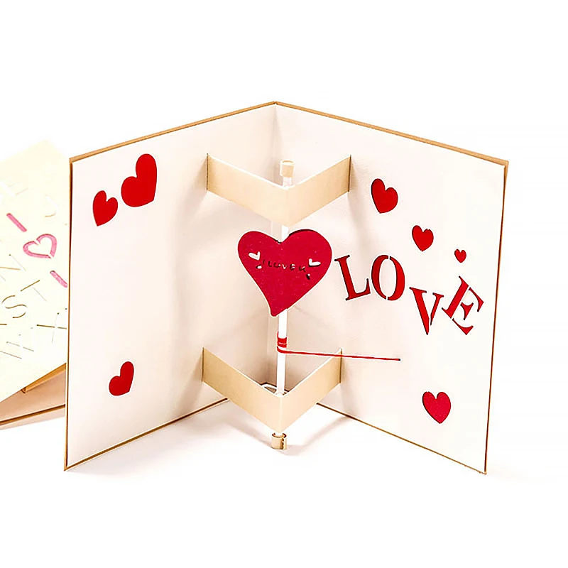 Buy Pop Up Love Greeting Card Envelope 