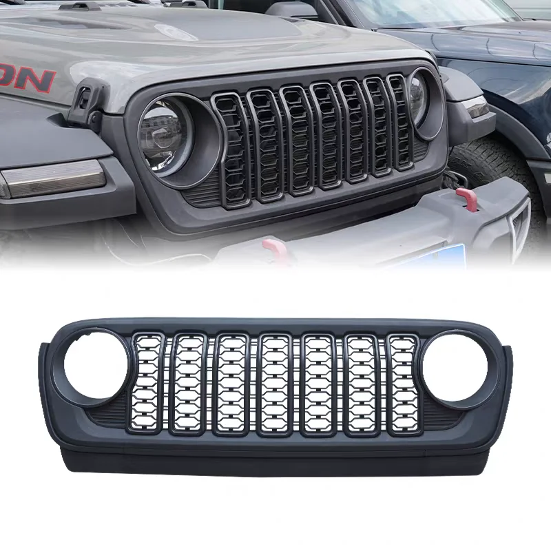 Spedking Wholesale Front Grille ABS Grill for Jeep Wrangler JL 2024