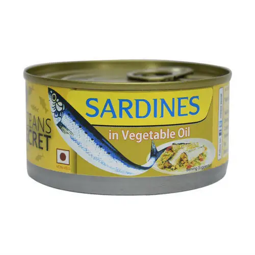 Wholesale Price Canned sardine fish in vegetable oil Bulk Stock Available For Sale