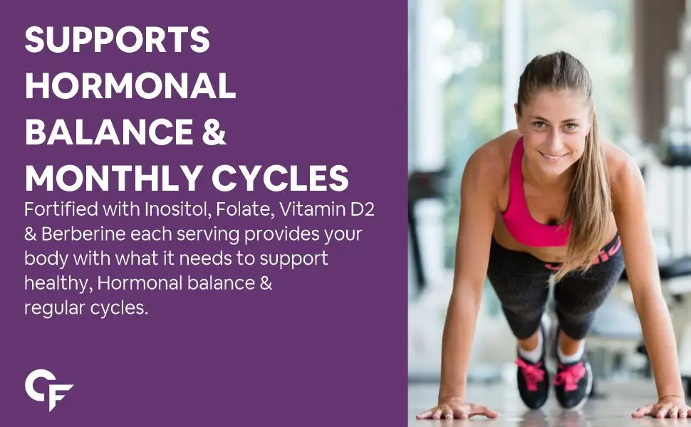 PCOS supplement vitamins For Women 40:1 Myo-Inositol tablets which supports hormone balance Fertility health