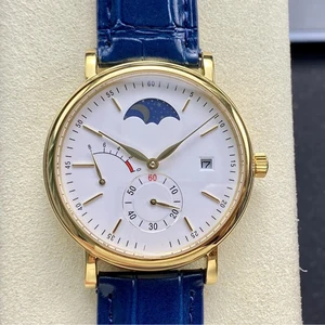 New High-quality Genuine Leather Strap Diving Men's Mechanical Watch Classic Elegant Waterproof Casual Automatic Business Watch