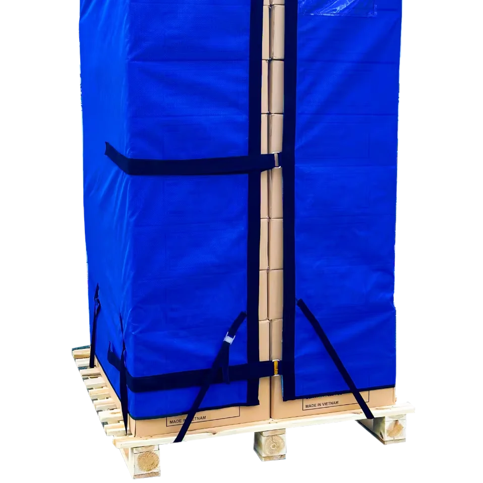 Provina - Re-useable Pallet Wrap Net Polyester  Environmentally Friendly Protective Cushioning Bag for Goods