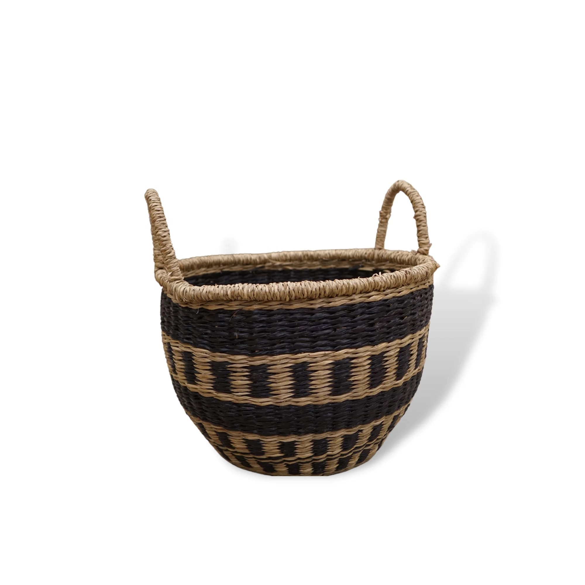 2024 New Color Seagrass Bolga Basket,African Basket Woven Storage ...