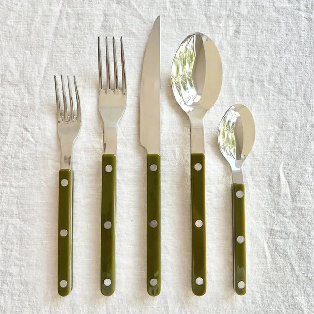 Spoon Fork and Knife Set Flatware Cutlery Set Superb Quality Resin Handle Cutlery Set Available at Affordable Market Price