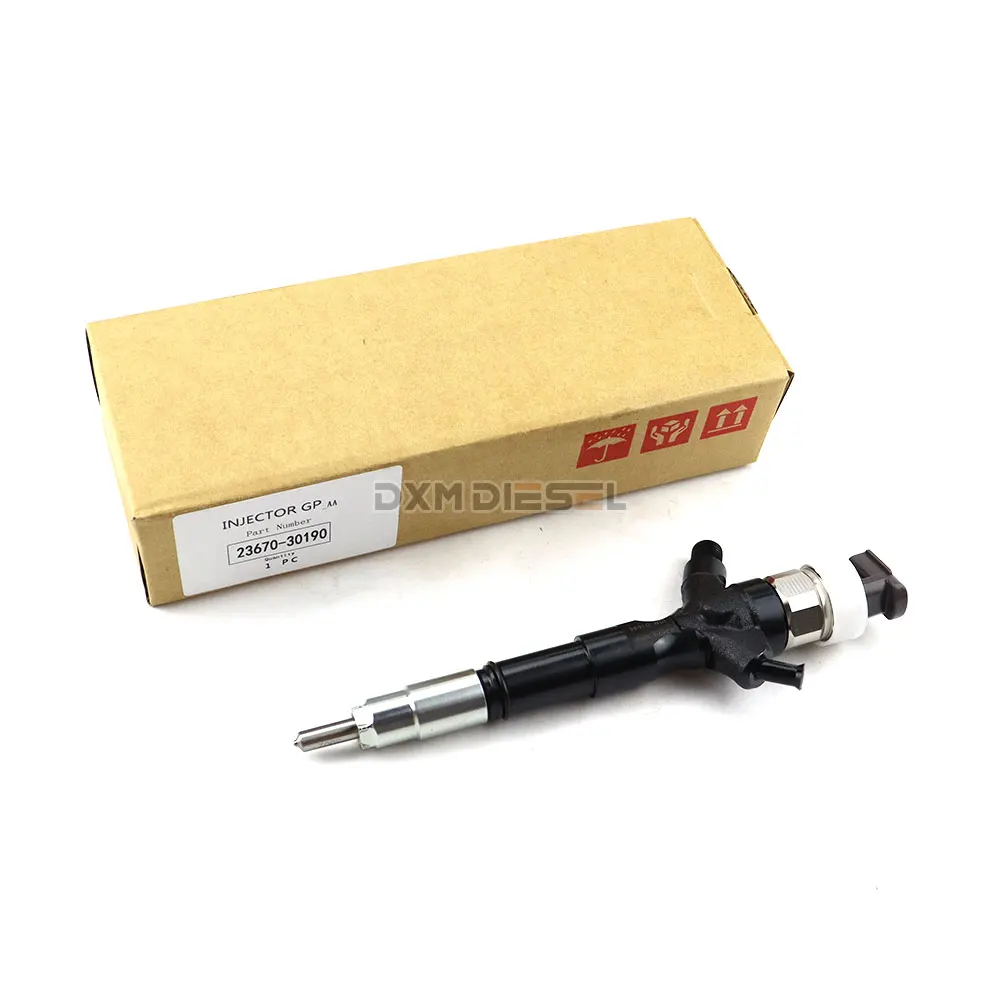 DXM High Quality Common Rail Injector 23670-30190 295050-0100 Fuel Injector for Toyota Hilux Injector