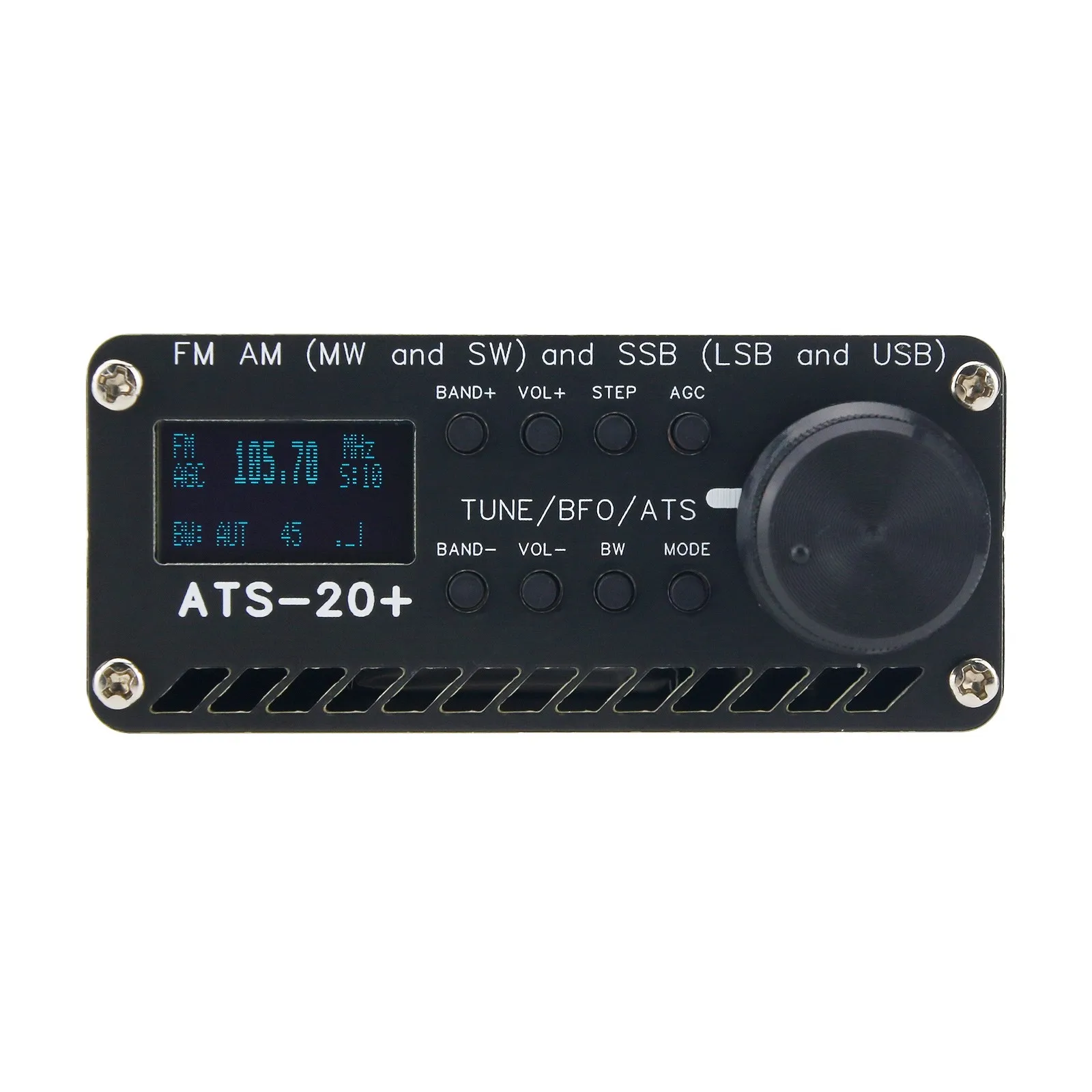 ATS-20+ Plus ATS20 V2 SI4732 Radio Receiver DSP SDR Receiver FM AM (MW and  SW) and SSB (LSB and USB)| Alibaba.com