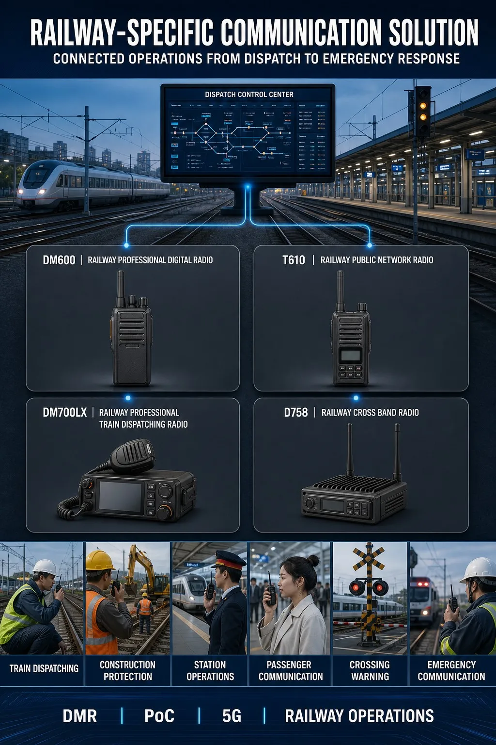 Railway-Specific Communication Solution
