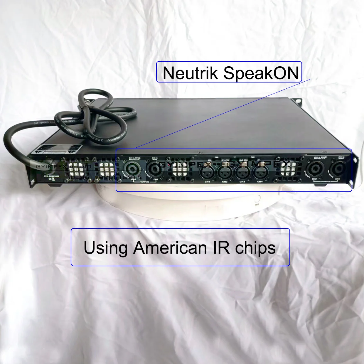 4 Channels Class d Professional Power Amplifier Line Array Speaker Flighty Digital Amplifier for Speakers