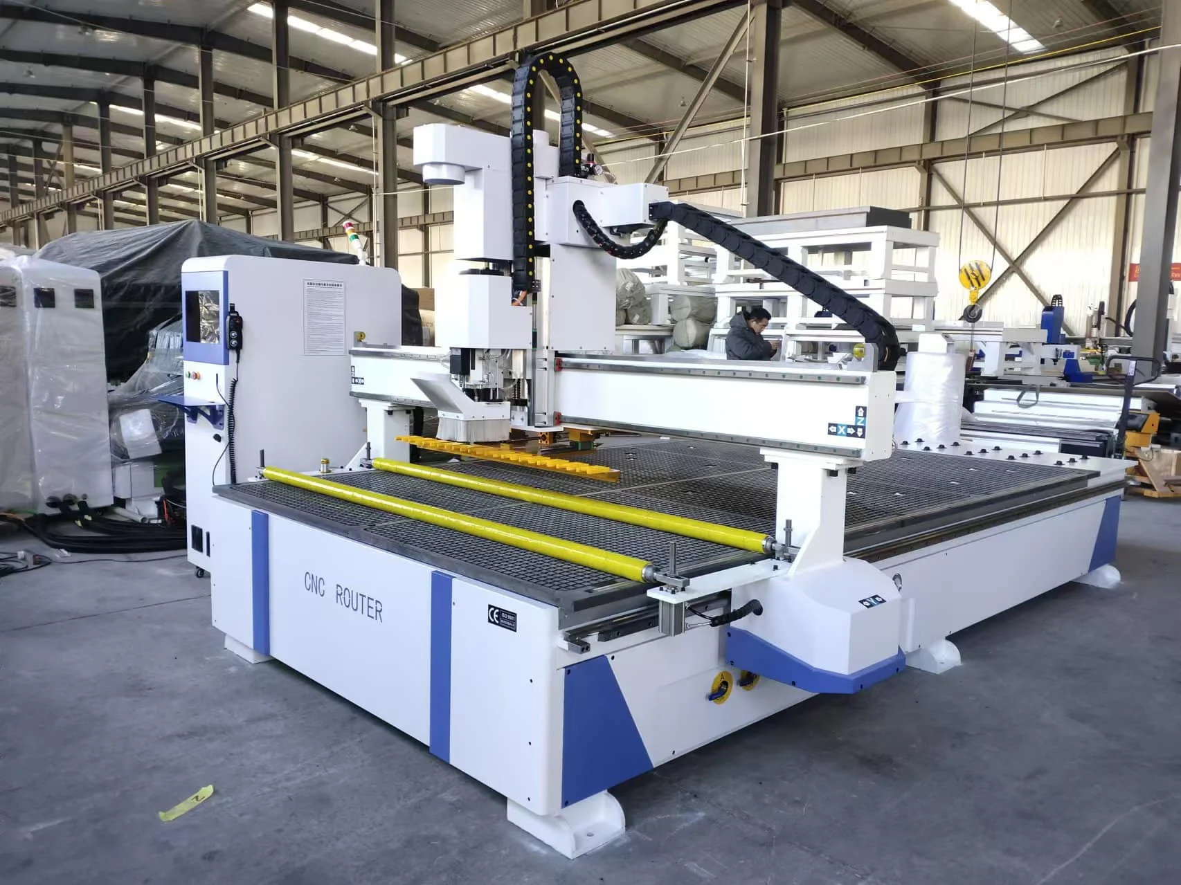 3 Axis ATC CNC Router Machine for Wood MDF with Syntec/NC Studio ...