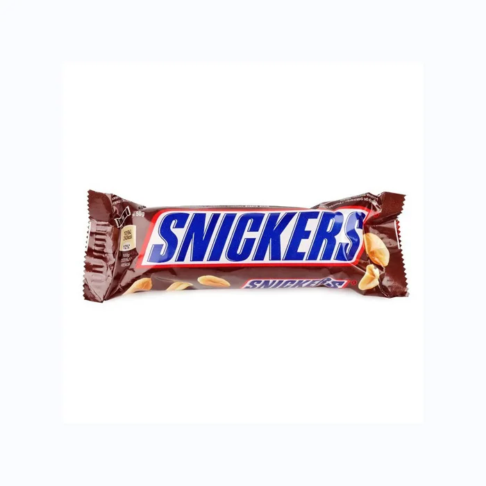 Hot Snickers Peanut Sandwich Chocolate Bar 24*51g Energy Bar Boxed