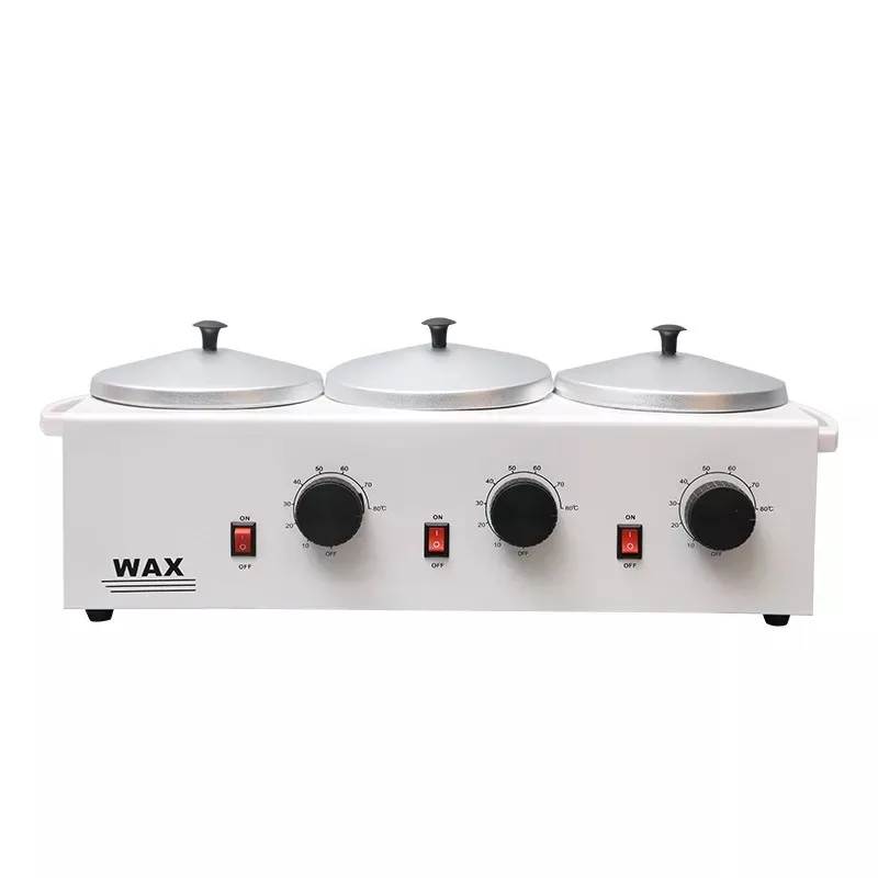 New 3 Pot Electric Depilatory 1500cc Wax Heater Waxing Machine Best