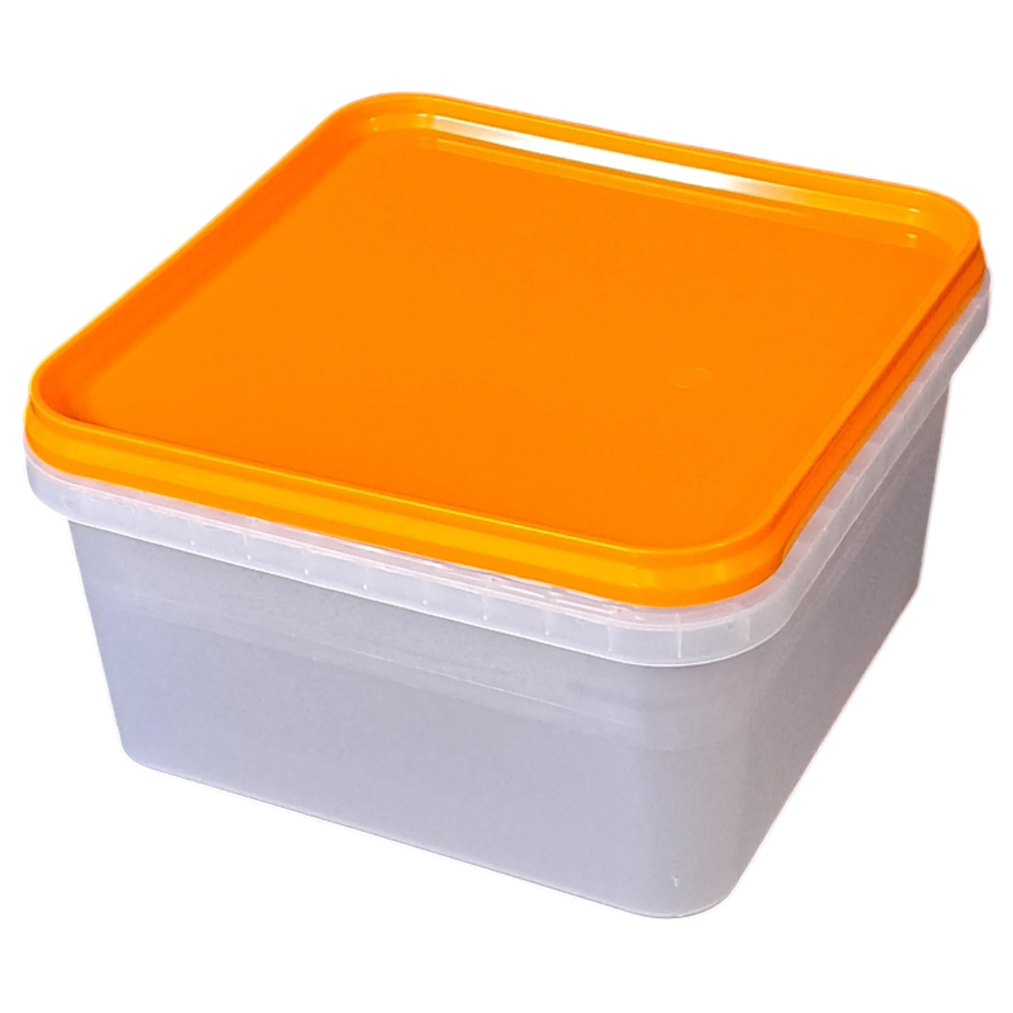 2000ml Square IML Container with Tamper Evident Lid DKK2100 Customizable Logo Color Plastic Food Cup for Packaging Other Foods