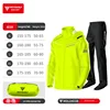 yellow[ hidden shoe covers + reflective for night riding]