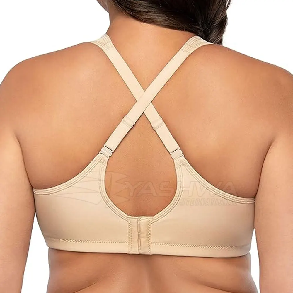 Solid Color Custom Size Encapsulation Sports Bra Made in Pakistan Encapsulation Sports Bra