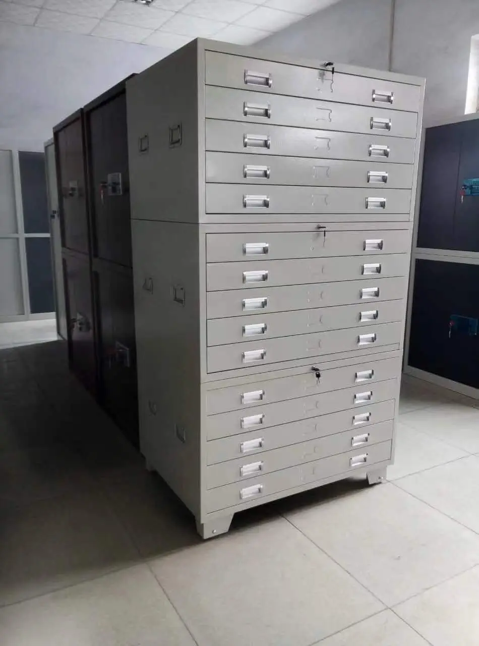 Шкаф A0 и A1 для бумажных карт плоский шкаф хранения рисования с подставкой